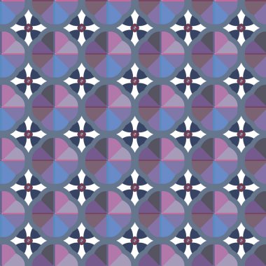 modern biçim illüstrasyonu, vektör geometrik dikişsiz desen