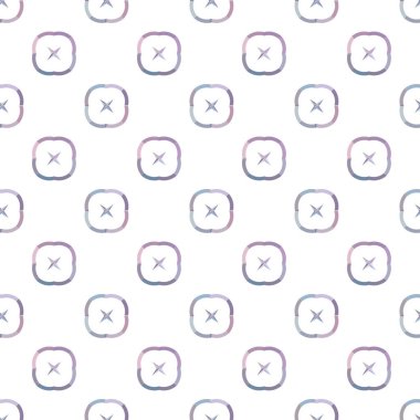 Modern geometrik vektör tasarımı, kusursuz desen çizimi