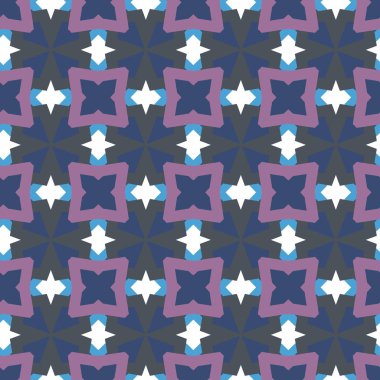 Soyut geometrik şablonun vektör çizimi