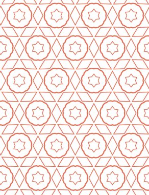 Soyut geometrik şablonun vektör çizimi