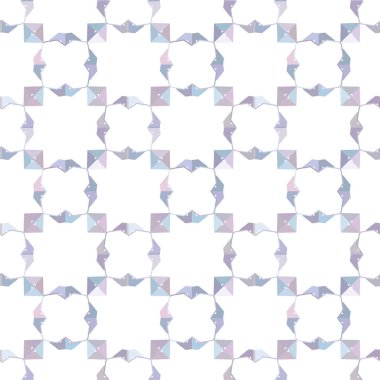 Modern geometrik vektör tasarımı, kusursuz desen çizimi