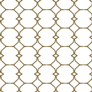 Modern geometrik vektör tasarımı, kusursuz desen çizimi