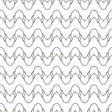 Modern geometrik vektör tasarımı, kusursuz desen çizimi