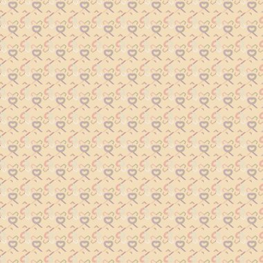 Modern geometrik vektör tasarımı, kusursuz desen çizimi