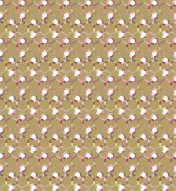 Modern geometrik vektör tasarımı, kusursuz desen çizimi