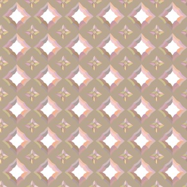 Modern geometrik vektör tasarımı, kusursuz desen çizimi