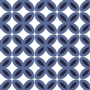 Modern geometrik vektör tasarımı, kusursuz desen çizimi