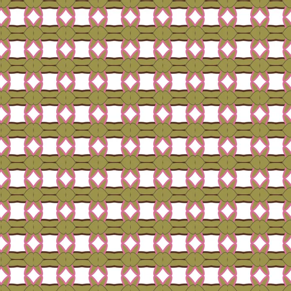 Abstraktes Ornamentales Muster Kachelbarer Geometrischer Hintergrund — Stockvektor