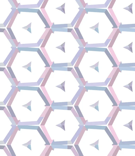 三角形のベクトル背景を持つ幾何学的抽象パターン — ストックベクタ