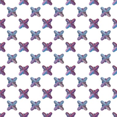 Modern geometrik vektör tasarımı, kusursuz desen çizimi