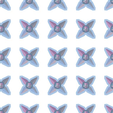 Modern geometrik vektör tasarımı, kusursuz desen çizimi