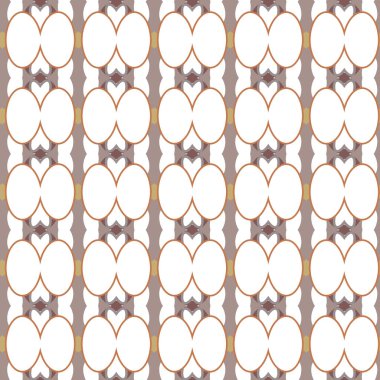 Modern geometrik vektör tasarımı, kusursuz desen çizimi