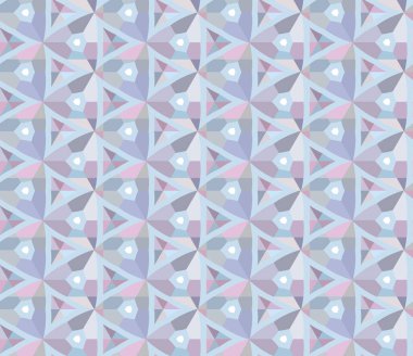 Modern geometrik vektör tasarımı, kusursuz desen çizimi