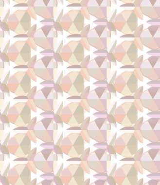 Modern geometrik vektör tasarımı, kusursuz desen çizimi