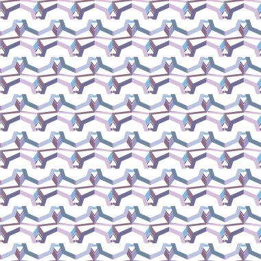 Modern geometrik vektör tasarımı, kusursuz desen çizimi