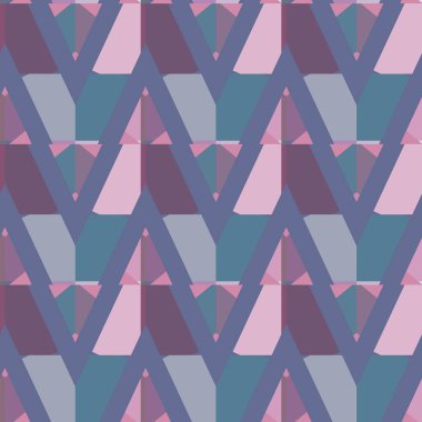 modern biçim illüstrasyonu, vektör geometrik dikişsiz desen