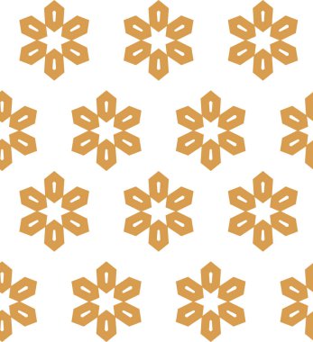 Modern geometrik vektör tasarımı, kusursuz desen çizimi