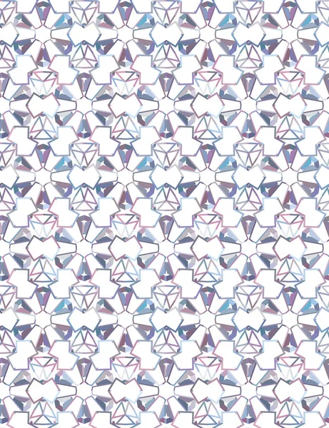 Impresión Ornamental Abstracta Fondo Tela Sin Costura — Vector de stock