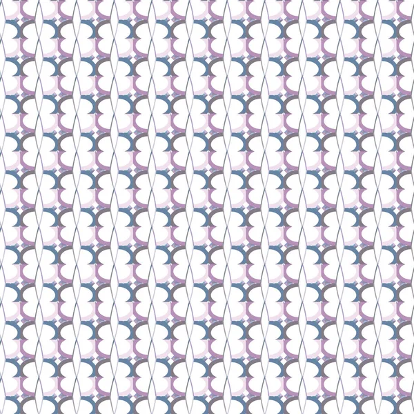 Nahtlose Geometrische Ornamentale Muster Abstrakte Illusion Hintergrund — Stockvektor