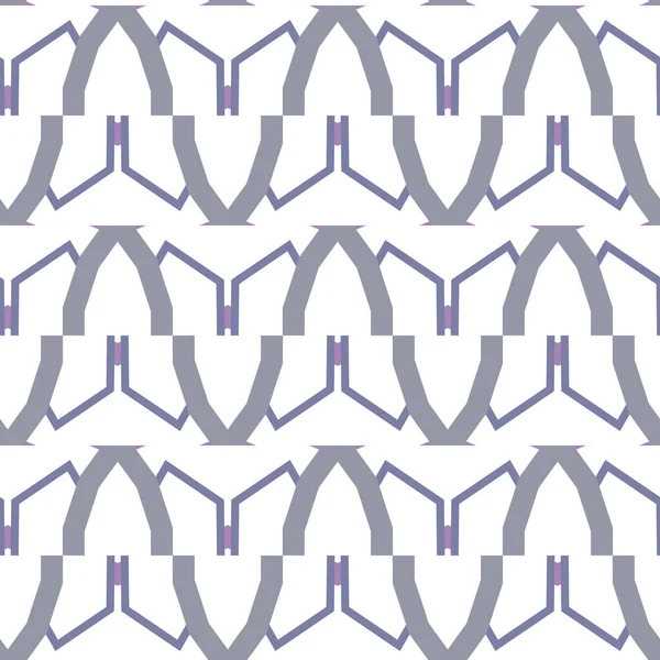 Modern Stil Illustration Vektor Geometriska Sömlösa Mönster — Stock vektor