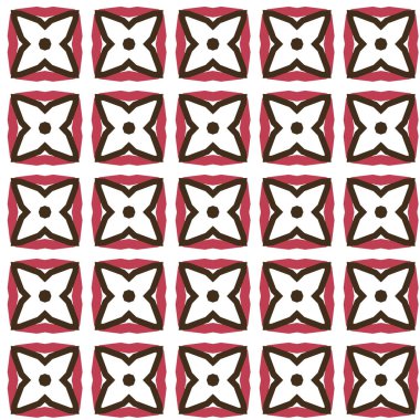 Soyut geometrik şablonun vektör çizimi