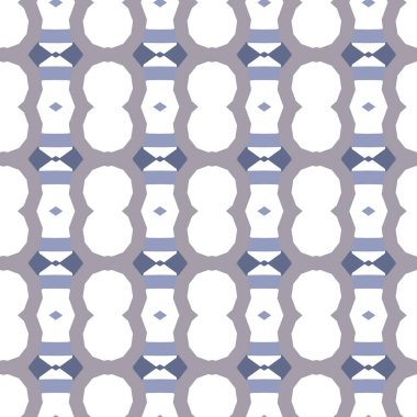 Modern geometrik vektör tasarımı, kusursuz desen çizimi