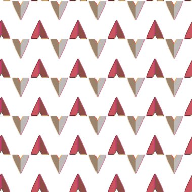 Modern geometrik vektör tasarımı, kusursuz desen çizimi