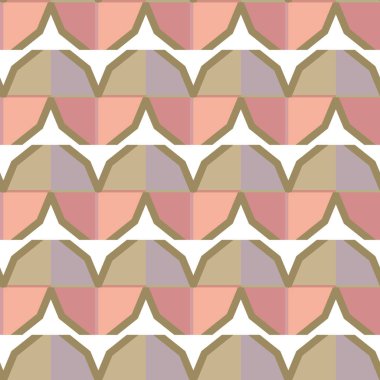 Soyut geometrik şablonun vektör çizimi