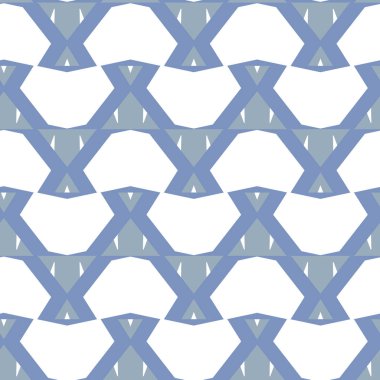 Modern geometrik vektör tasarımı, kusursuz desen çizimi