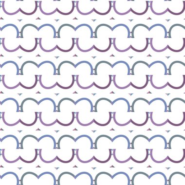 Kusursuz geometrik süslemeli desen, soyut illüzyon arka planı