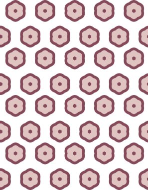 Modern geometrik vektör tasarımı, kusursuz desen çizimi