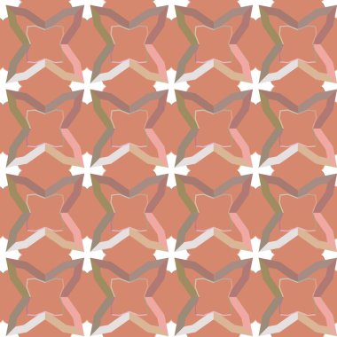 Soyut geometrik şablonun vektör çizimi