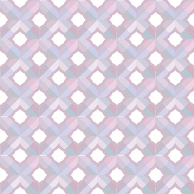 Soyut arkaplan ile kusursuz geometrik süsleme deseni