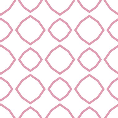 Modern geometrik vektör tasarımı, kusursuz desen çizimi