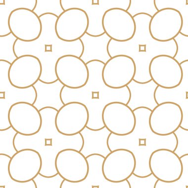 Modern geometrik vektör tasarımı, kusursuz desen çizimi