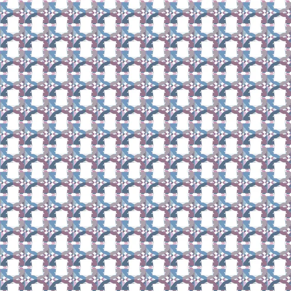 Motif Ornemental Géométrique Sans Couture Fond Illusion Abstraite — Image vectorielle