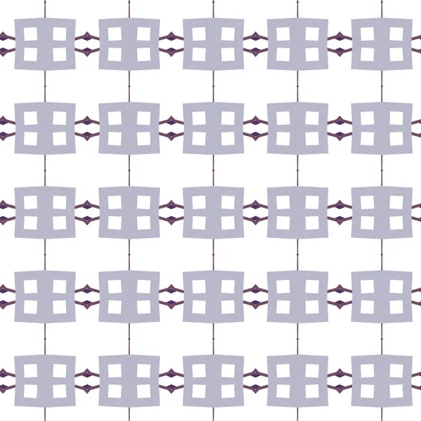 Patrón Ornamental Geométrico Sin Costuras Con Fondo Abstracto — Vector de stock