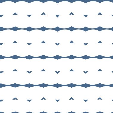 Modern geometrik vektör tasarımı, kusursuz desen çizimi