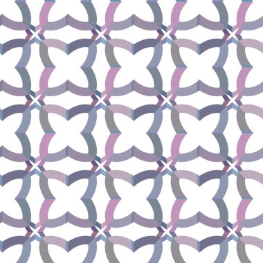 Soyut arkaplan ile kusursuz geometrik süsleme deseni