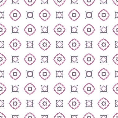 Soyut arkaplan ile kusursuz geometrik süsleme deseni
