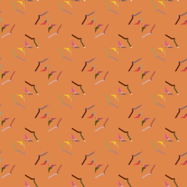 Soyut geometrik şablonun vektör çizimi