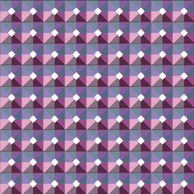 Kusursuz geometrik süslemeli desen, soyut illüzyon arka planı