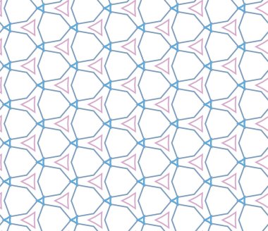 Soyut geometrik şablonun vektör çizimi