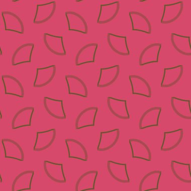 Modern geometrik vektör tasarımı, kusursuz desen çizimi