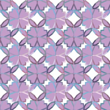 soyut süslemeli baskı, kusursuz desenli kumaş arkaplan