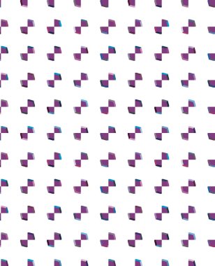 Modern geometrik vektör tasarımı, kusursuz desen çizimi