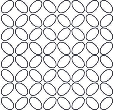 Modern geometrik vektör tasarımı, kusursuz desen çizimi