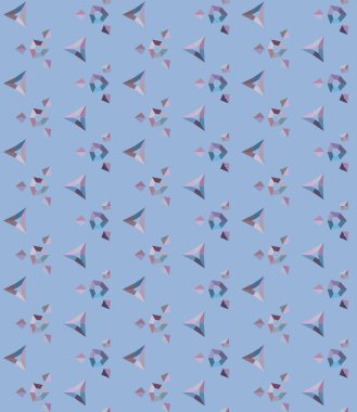 Modern geometrik vektör tasarımı, kusursuz desen çizimi