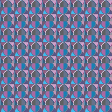 Kusursuz geometrik süslemeli desen, soyut illüzyon arka planı