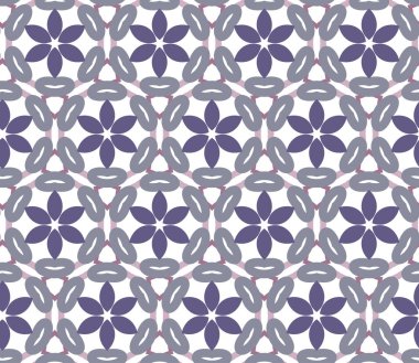 soyut süs baskısı, pürüzsüz kumaş arkaplan